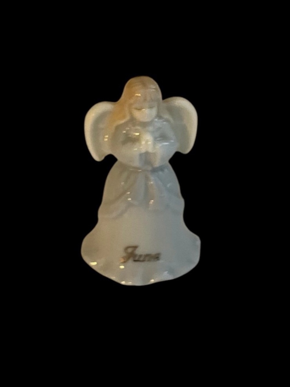 Porcelain June Angel Bell Mini Decor